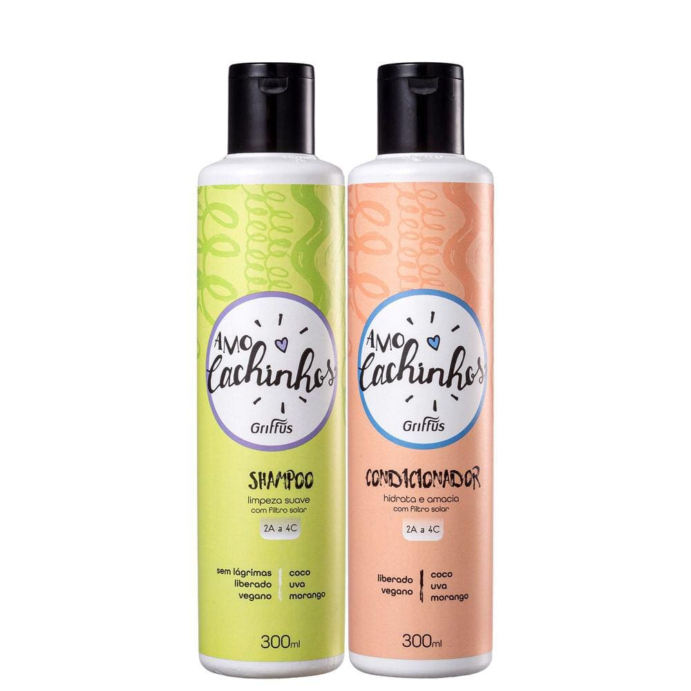 Kit Griffus Amo Cachinhos (2 Produtos)