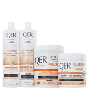 Kit Griffus QÉR Beauty Cosmetics Vitaluronic Completo (4 Produtos)