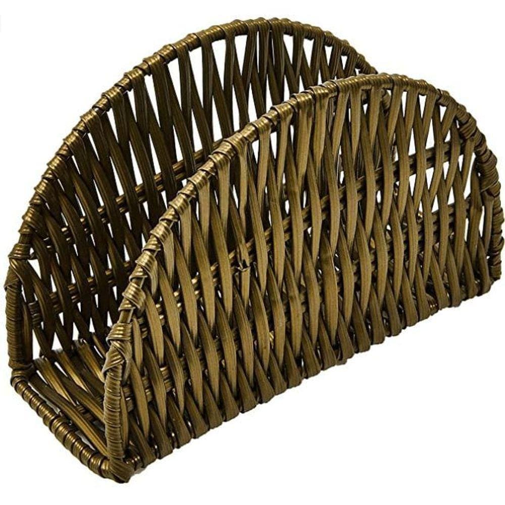 Porta Guardanapo Ébano 15 Cm - Mimo Style - Yk1513