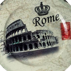 Sousplat Redondo Roma Mimo Mimo Style - Sp11701