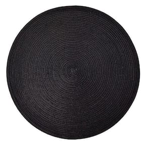 Lugar Americano Redondo 38Cm Preto Ja10194 3596 Mimo - 2 Und