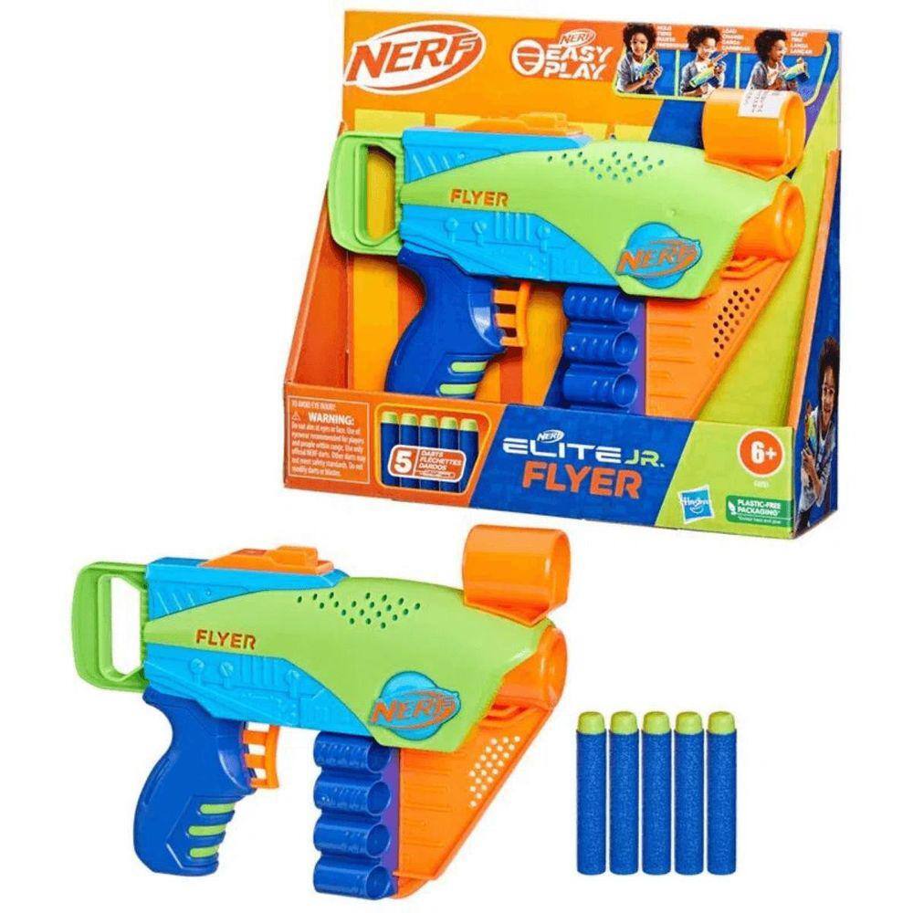 Pistola Arma Elite Dardos Blaster Gatilho Rápido Estilo Nerf