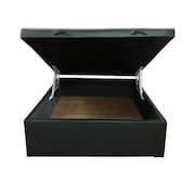 Cama Box Baú Casal Blindado /Reforçado 1,38 X 1,88 - 43Cm De Altura Total