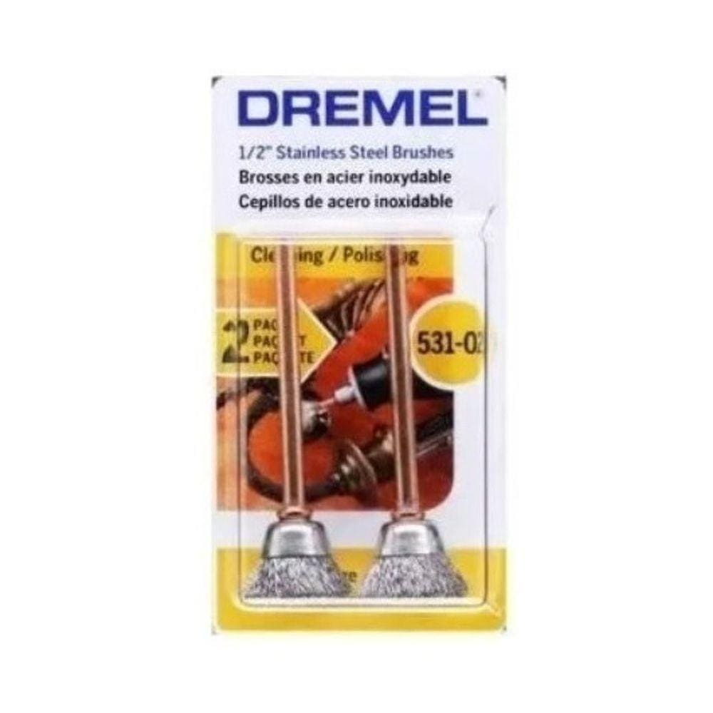 Escova Aço Inox 531 02 Dremel 2615031 Aa000