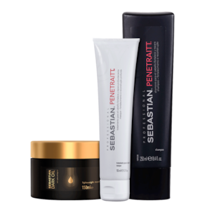 Kit Sebastian Professional Dark Oil Penetraitt (3 Produtos)