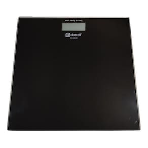 Balança Digital Corporal Preta Banheiro Até 180 Kg Dc-b035