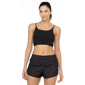 Top Fitness sem Bojo Oxer Baixa Sustentação Alças Cotton - Adulto
