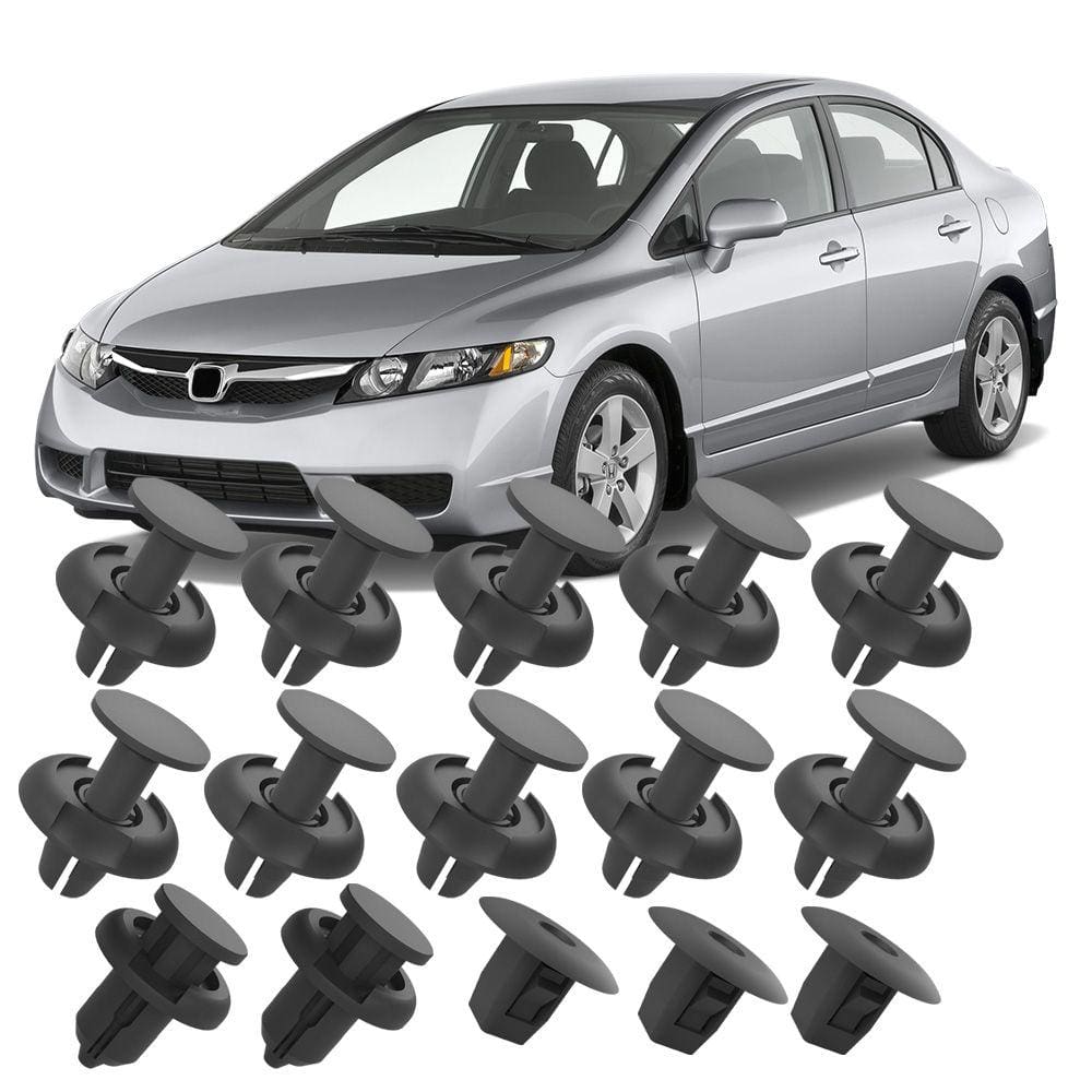 Kit Fixação Grampos Presilhas Bucha Parabarro New Civic 2007 2008 2009 2010 2011