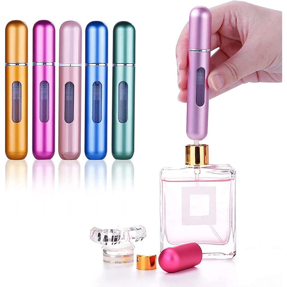 Mini Frasco Porta Perfume Recarregável Bolsa Viagem 8ml