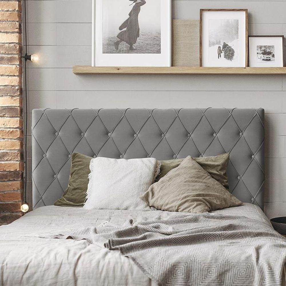 Cabeceira Estofada Miami Para Camas Queen 160 cm