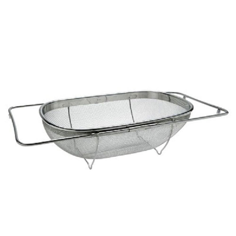 Escorredor Multiuso em Aço Inox com Alça - 243 - Mimo Style