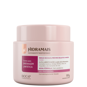 Hidramais Drenagem Linfática - Creme de Massagem 500g