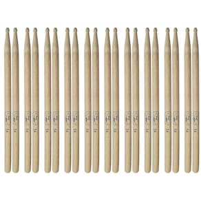 Kit com 10 Pares de Baquetas para Bateria Hickory 5A New York