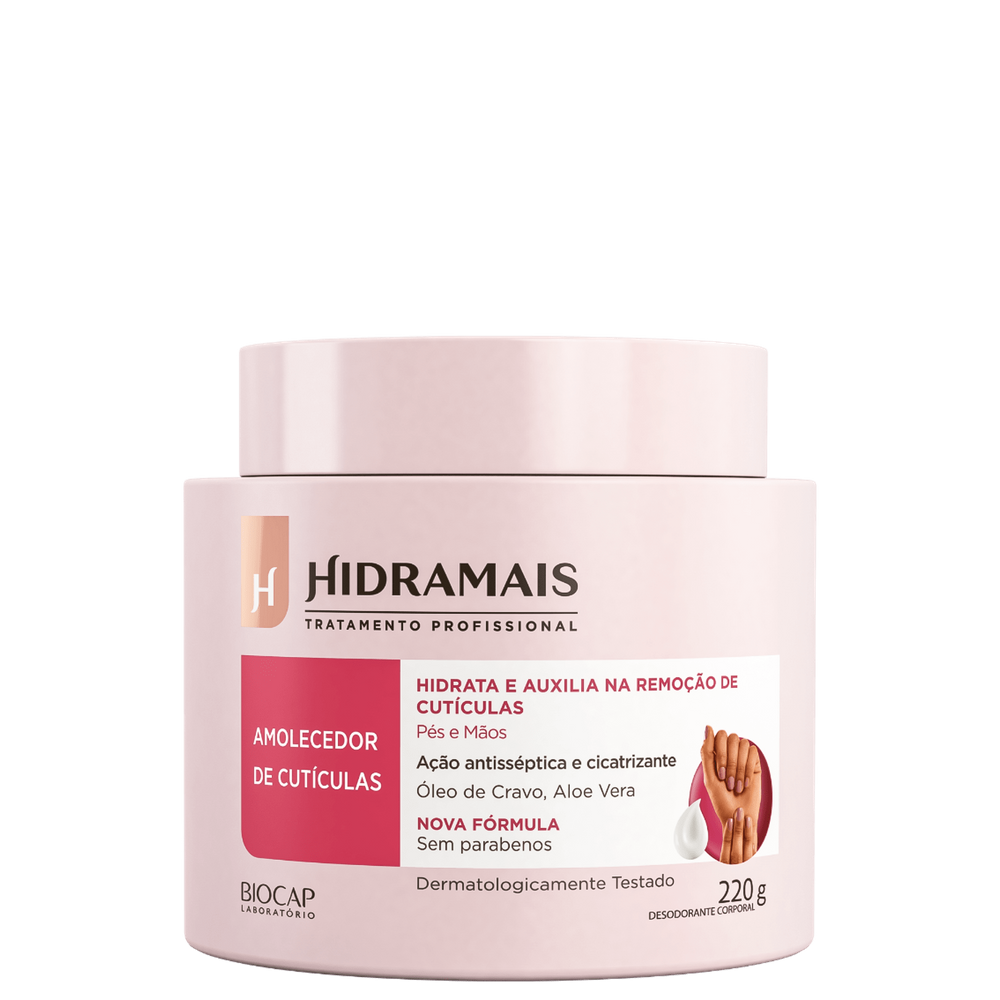 Hidramais - Creme Amolecedor de Cutícula 220g