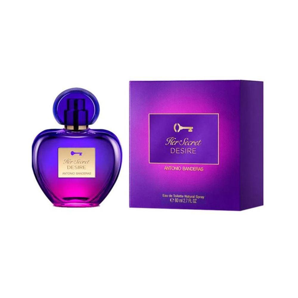 Perfume Antonio Banderas Her Secret Desire Feminino EaudeToilette 80ML