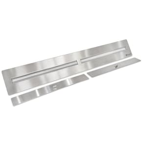 Lareira Ecológica Classe A Álcool-Queimador 134Cm  2X60Cm