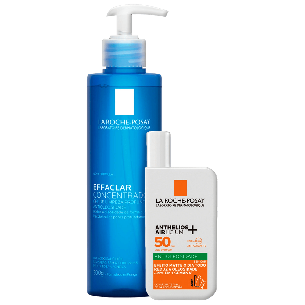 Kit La Roche-Posay Anthelios Airlicium & Effaclar Concentrado (2 Produtos)