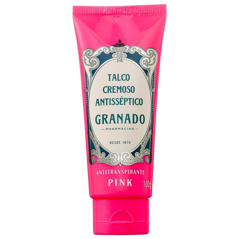 Granado Pink Talco Antisséptico Creme Anti-Transpirante BLZ