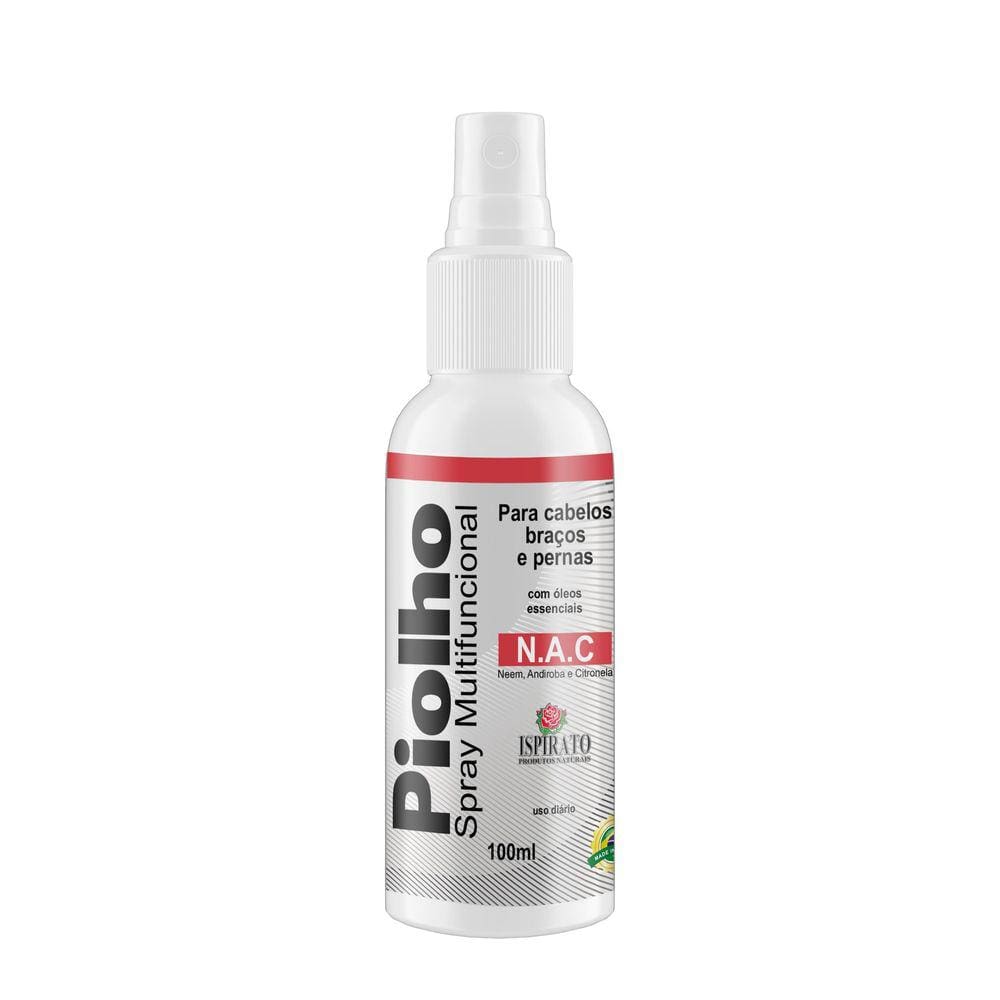 Repelente Ispirato Spray Para Piolho E Dengue De 100ml