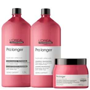 Kit L`Oréal Professionnel Serie Expert Pro Longer Triplo (3 Produtos)