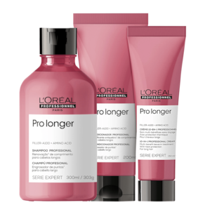 Kit L`Oréal Pro Longer Preenchimento de Pontas Finos 3 Prod