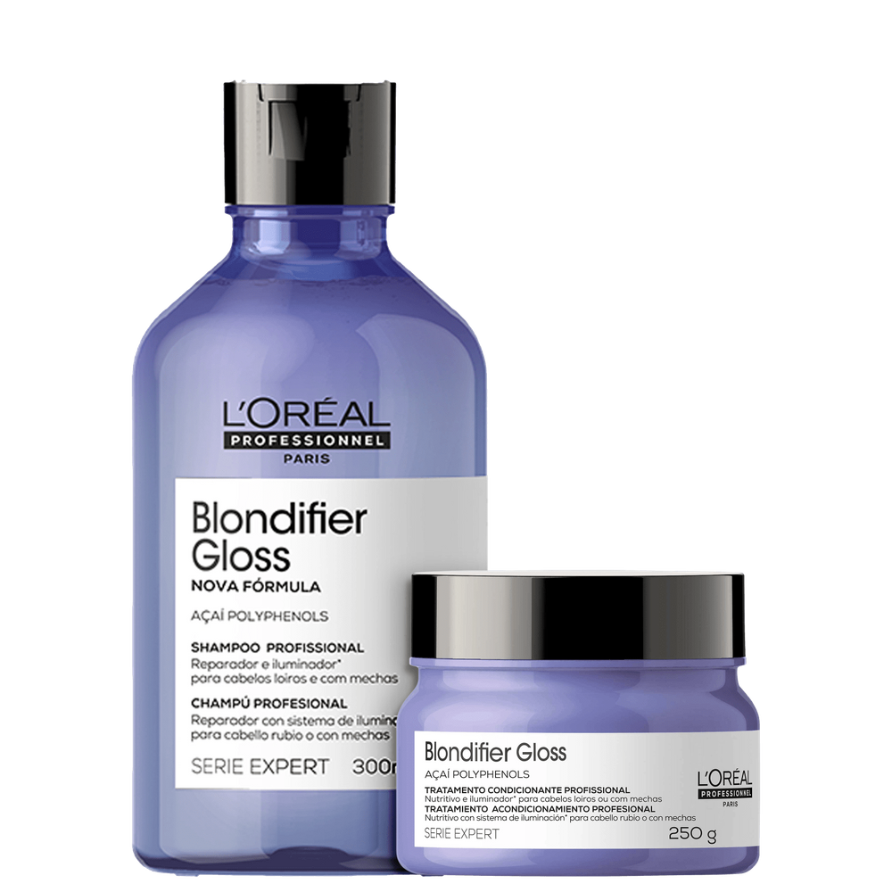 Kit L`Oréal Professionnel Serie Expert Blondifier Hidra (2 Produtos)