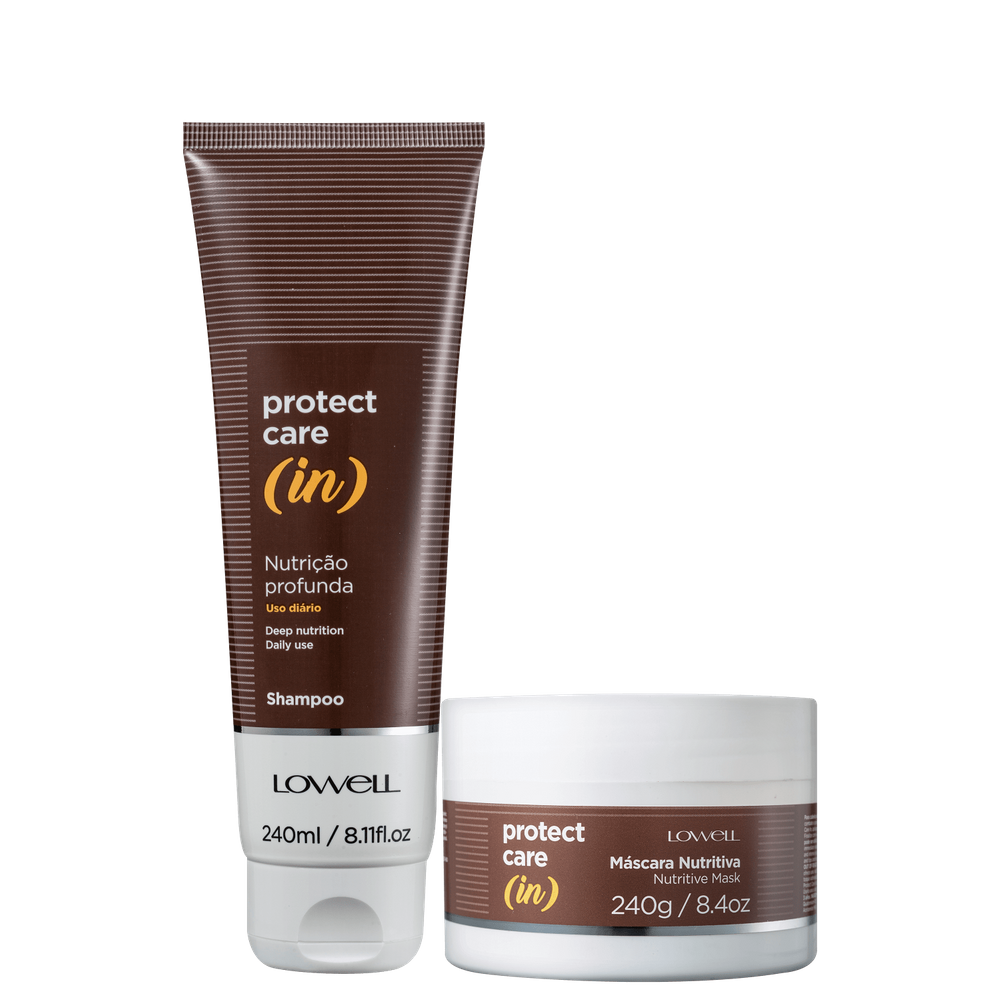 Kit Lowell Protect Care (in) Dupla Nutrição (2 Produtos)
