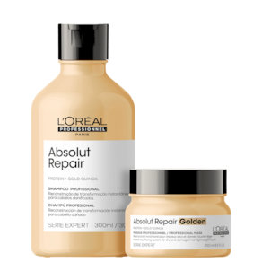 Kit L`Oréal Professionnel Serie Expert Absolut Repair Gold Quinoa + Protein Golden Lightweight (2 produtos)
