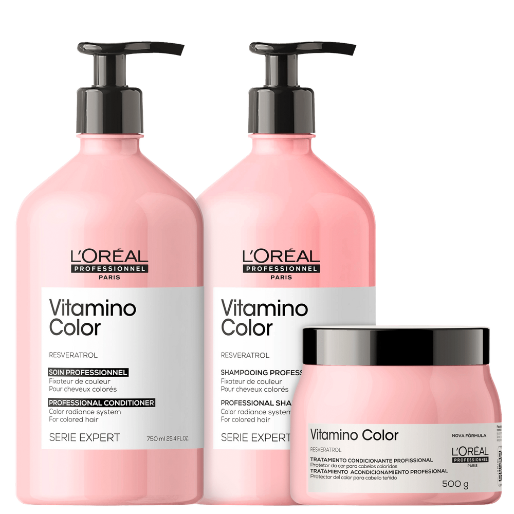 Kit L`Oréal Professionnel Serie Expert Vitamino Color (3 Produtos)