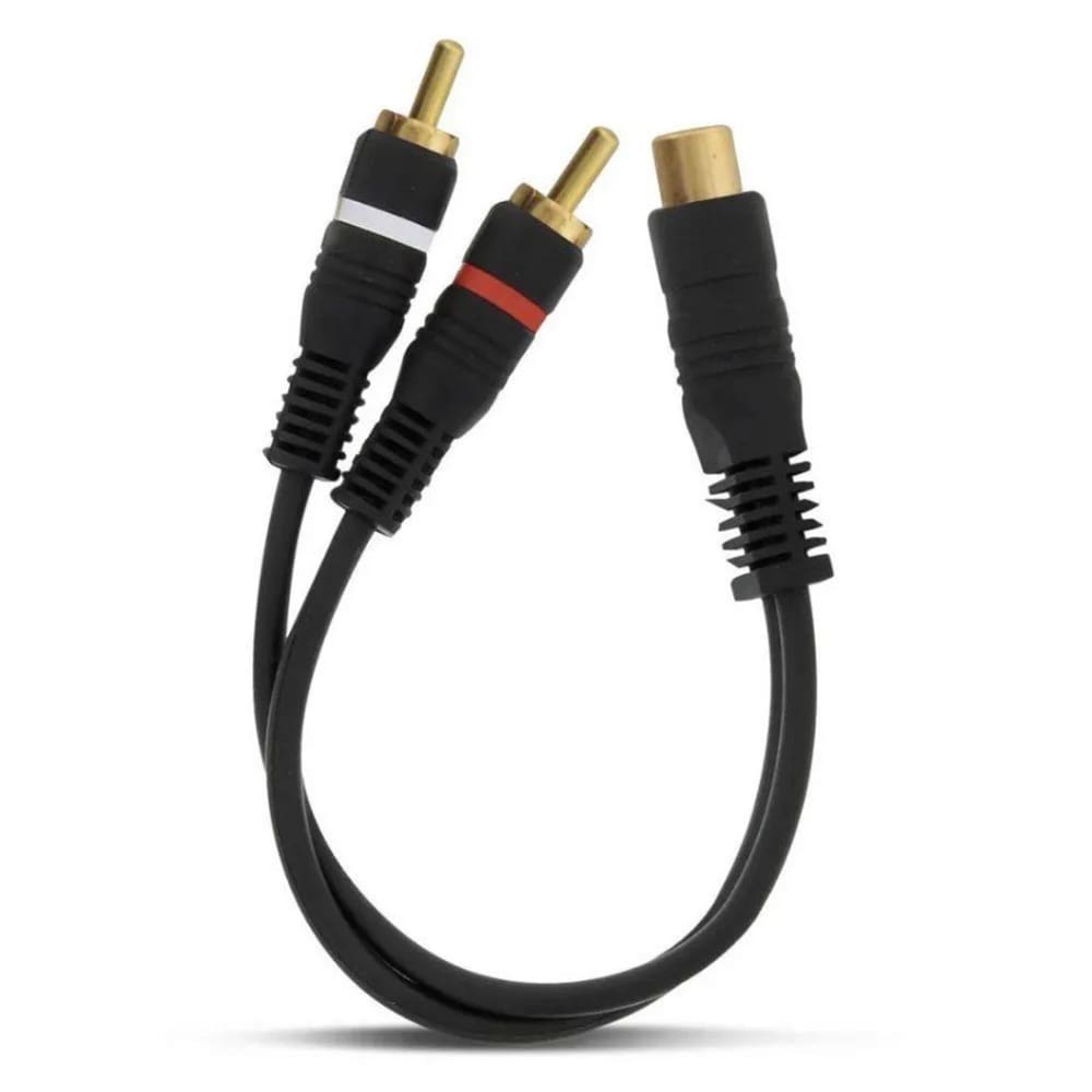 Cabo Automotivo RCA Y 2M/1F Series 100 5mm Technoise