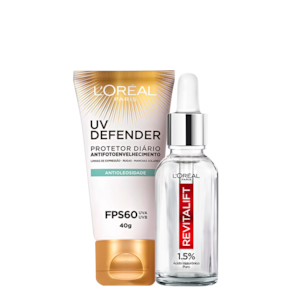 Kit L’Oréal Paris Revitalift Hialurônico Defender (2 Produtos)
