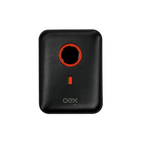 Carregador USB Portatil 10000mah PB303, Preto, OEX