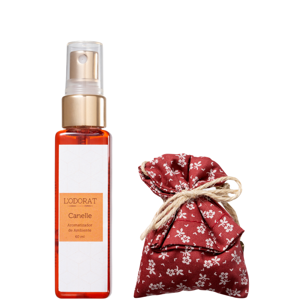 Kit L`ODORAT Aromatizador de Ambiente Canelle (2 Produtos)