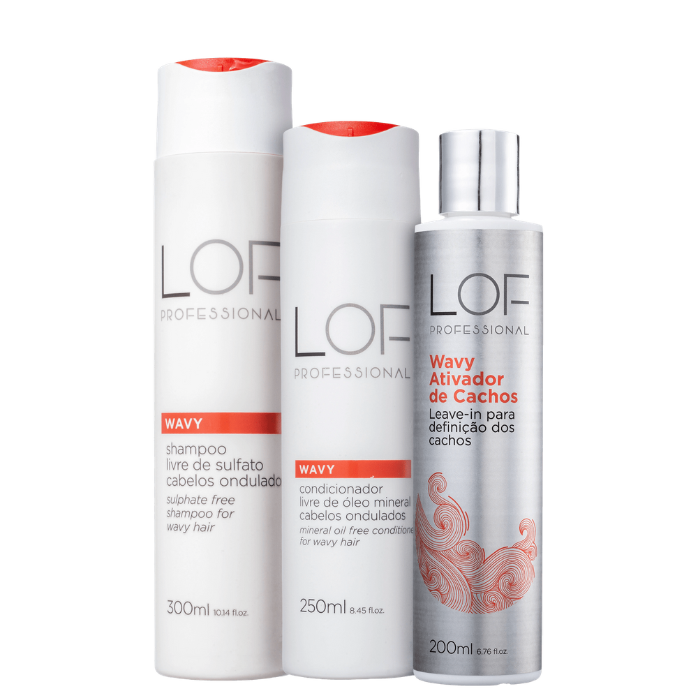 LOF Professional Wavy Trio (3 Produtos)