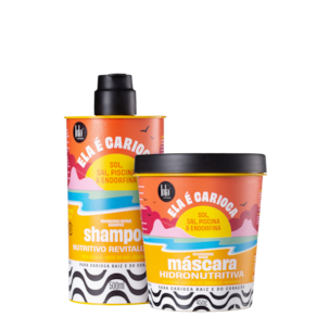 Kit Lola Cosmetics Ela é Carioca Sol, Sal, Piscina & Endorfina Hidronutritiva (2 Produtos)