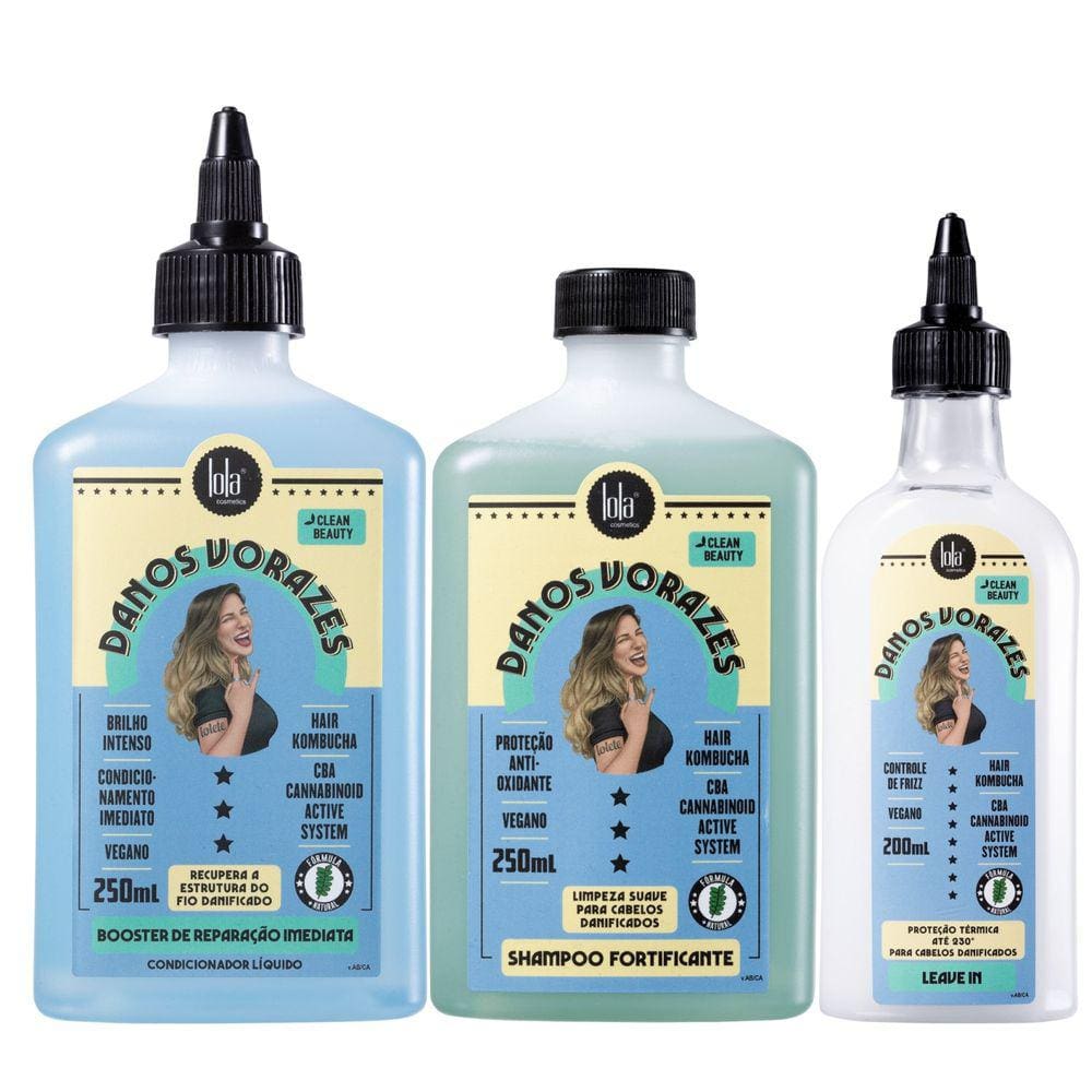 Kit Lola Cosmetics Danos Vorazes Trio (3 Produtos)