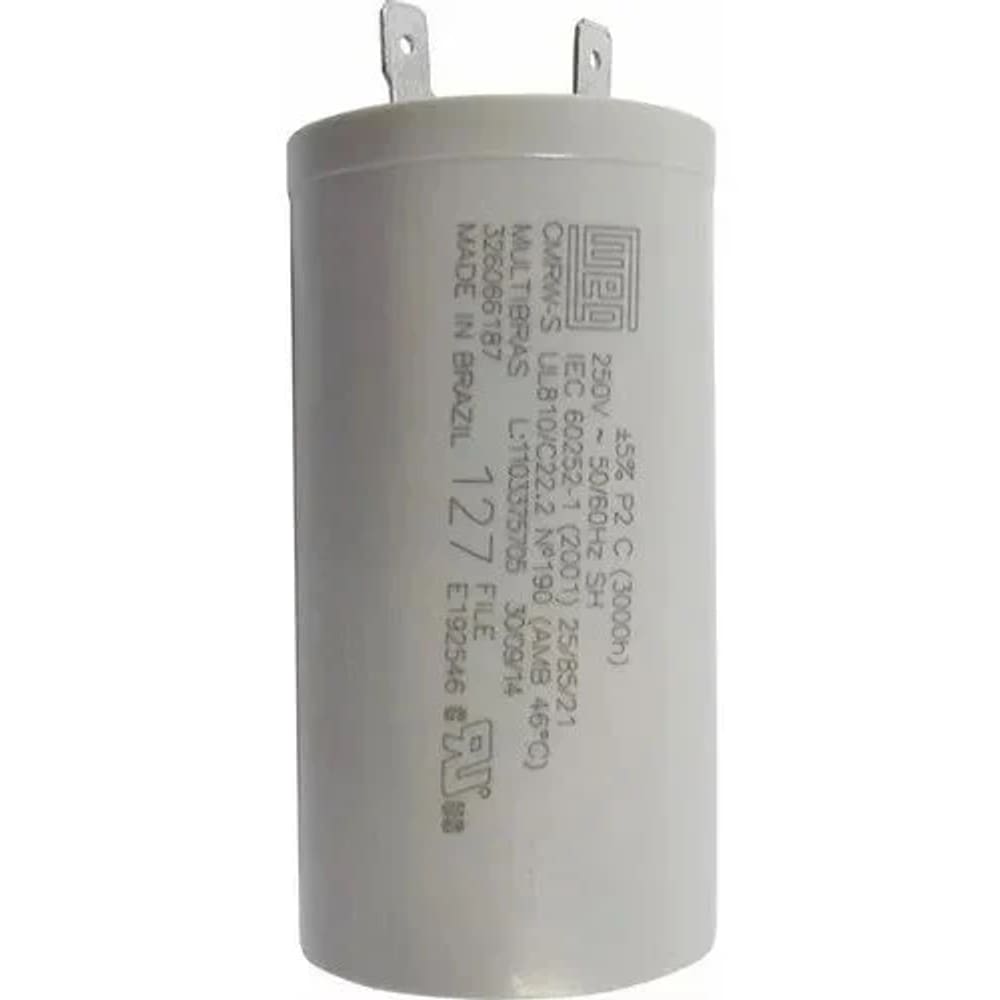 Capacitor De 50uf Electrolux Lavadora De Roupas 127v Várias