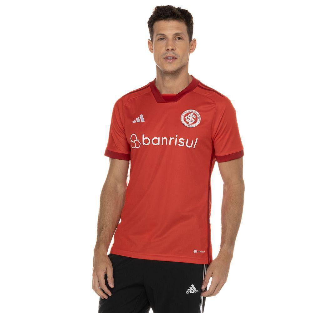 Camisa Internacional 22/23 -Torcedor Adidas Masculina - Vermelho