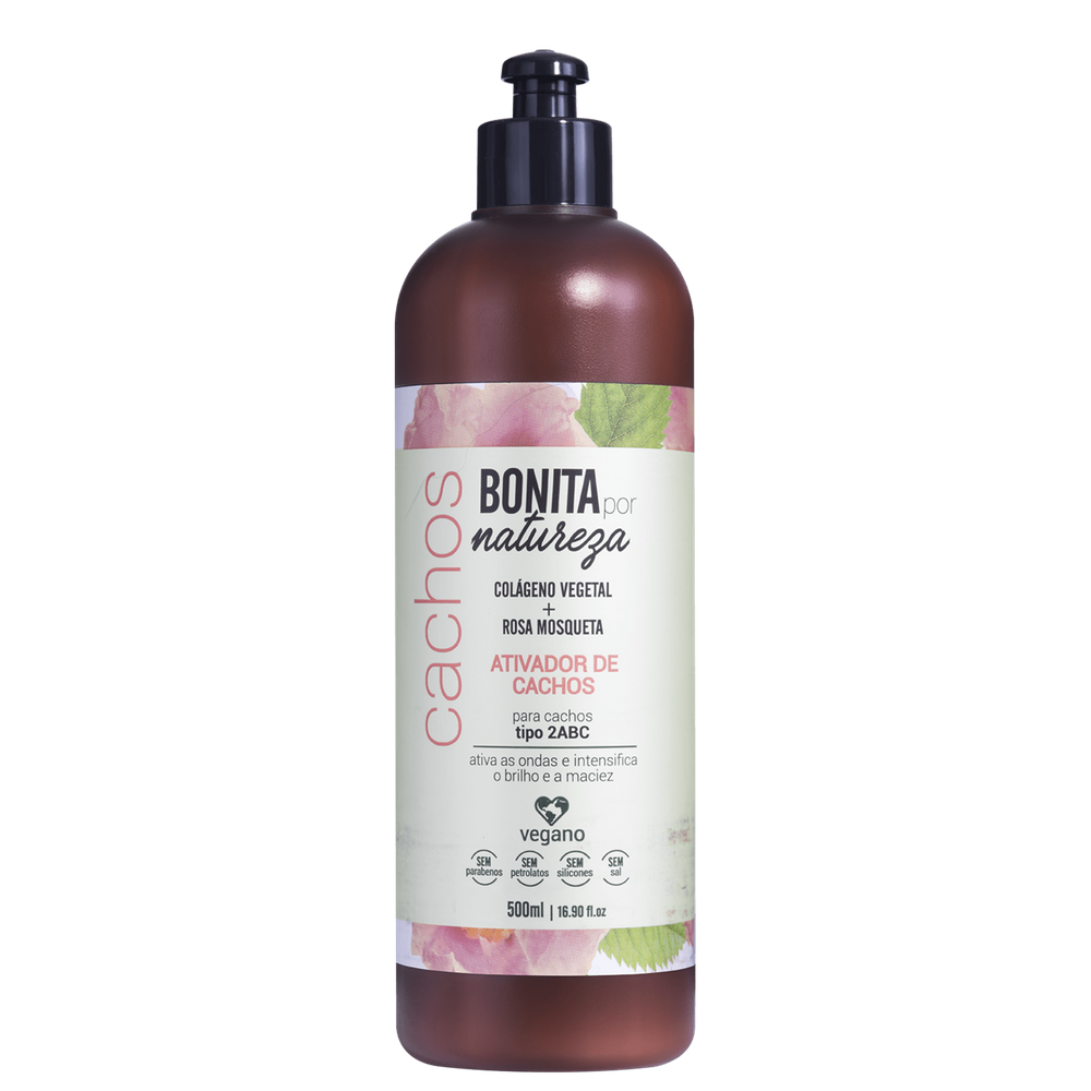 Bonita por Natureza 2ABC - Ativador de Cachos 500ml
