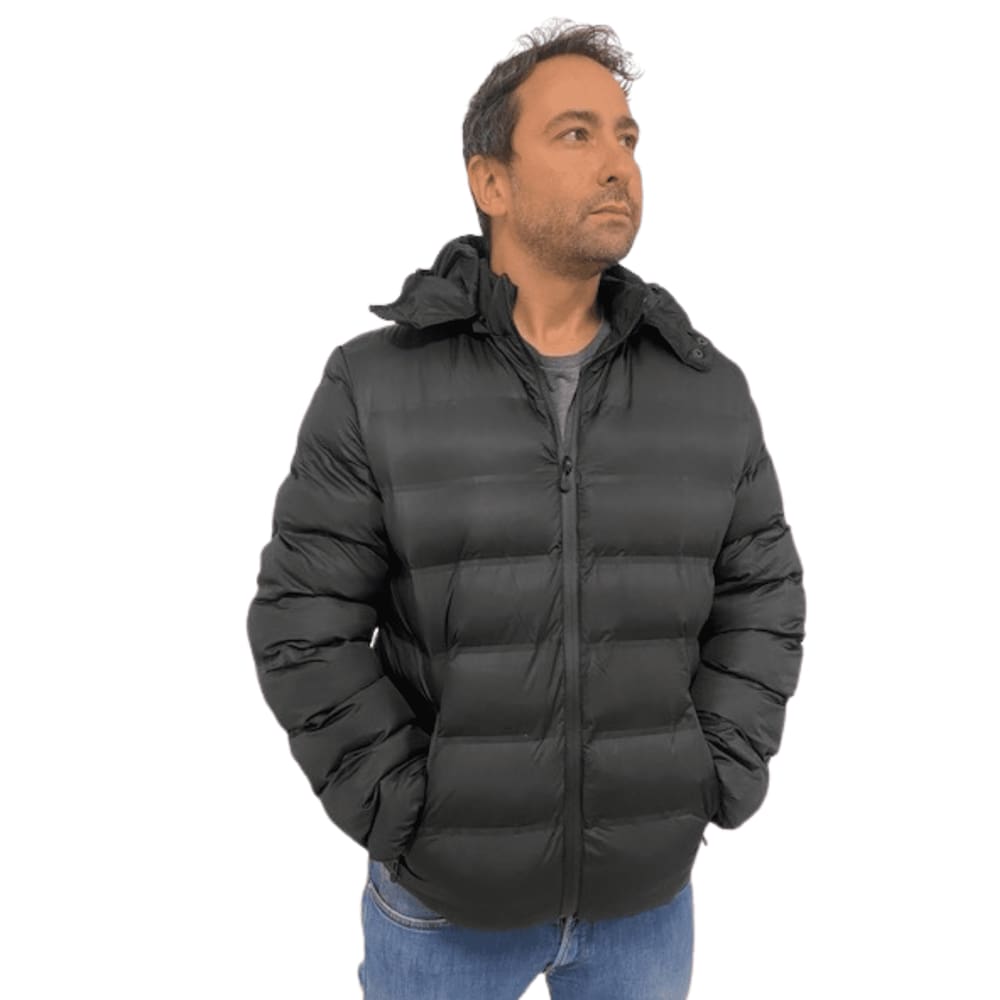 Jaqueta Blusa Puffer Forrada c/ Touca Removível