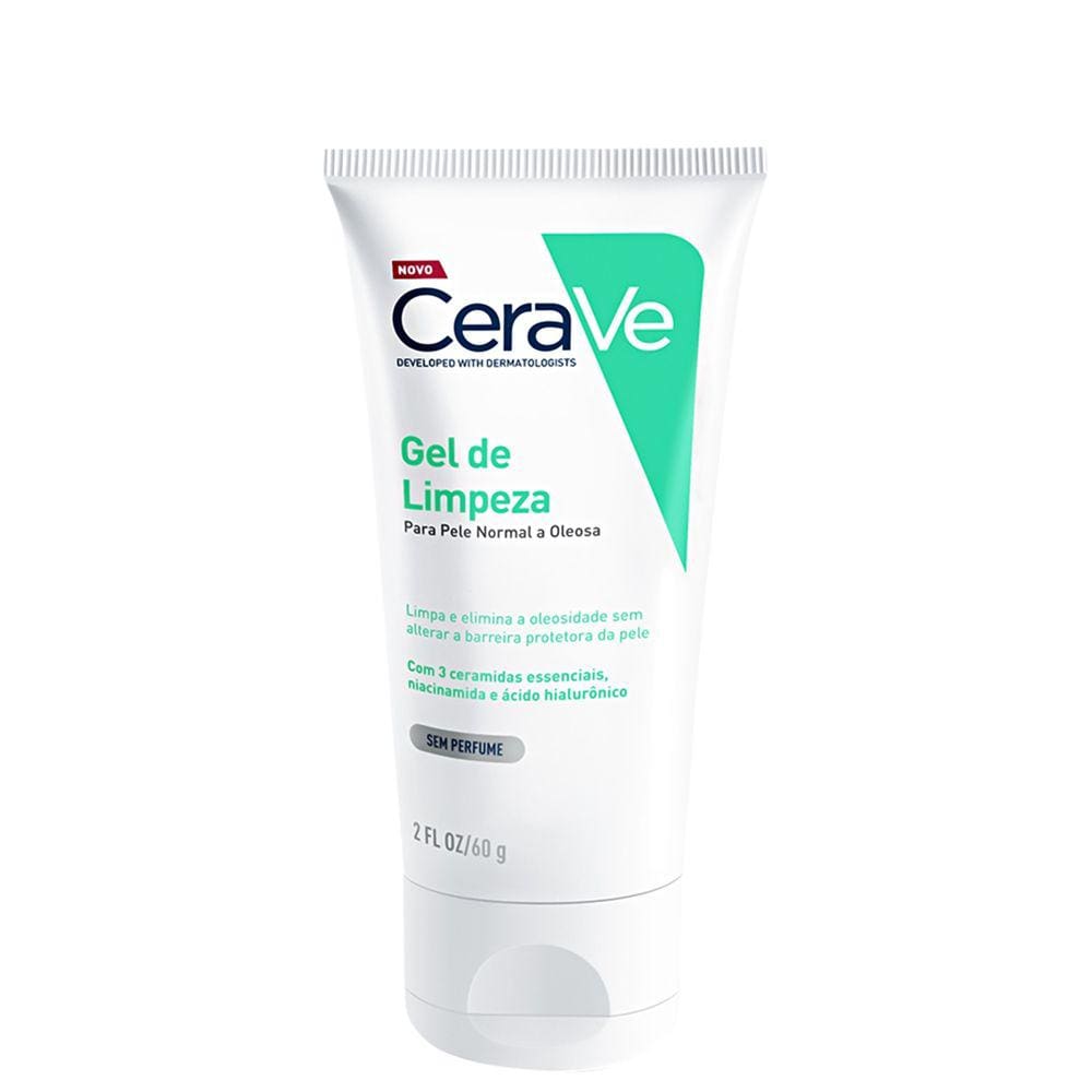 CeraVe Foaming Cleanser - Gel de Limpeza Facial 60g