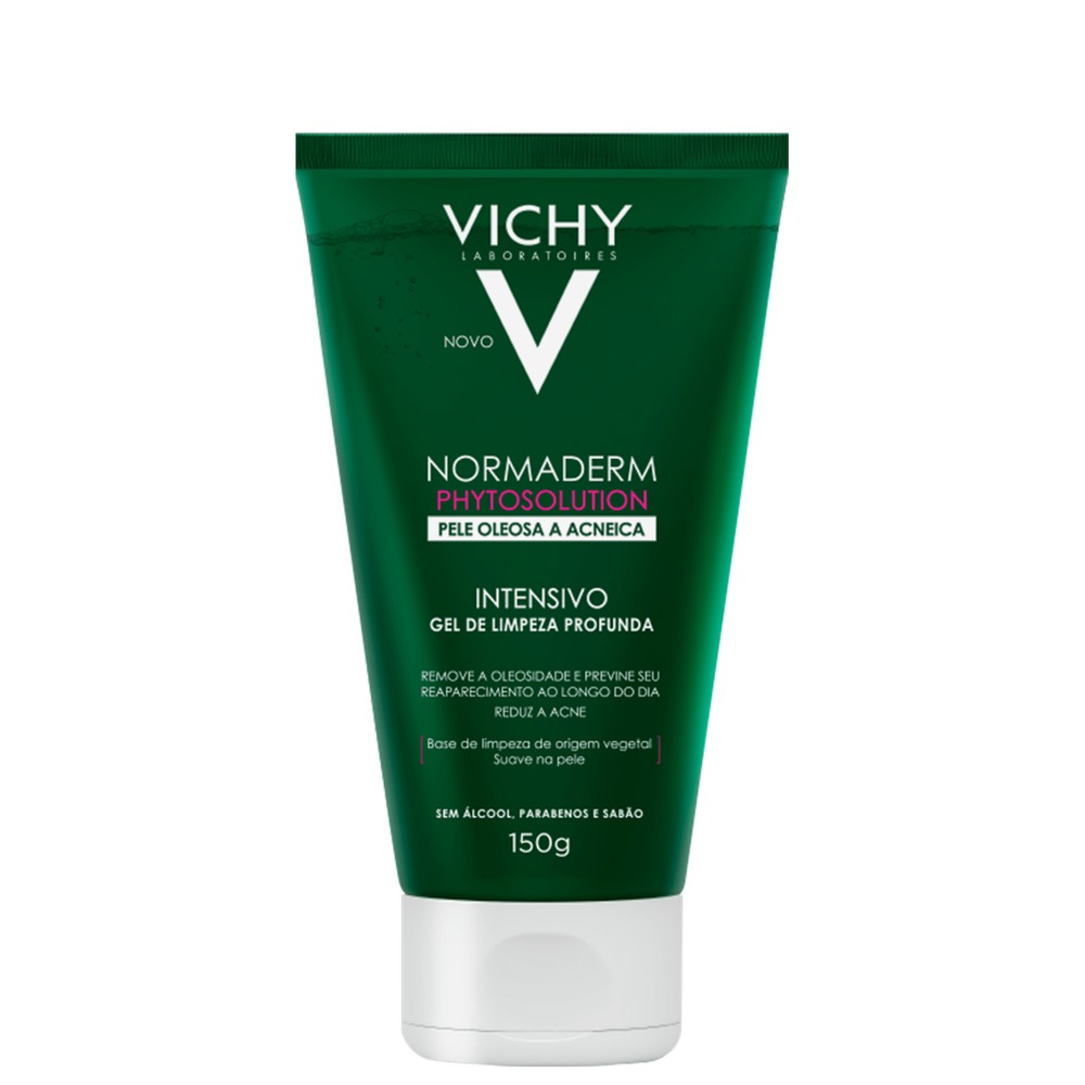 Vichy Normaderm Phytosolution Intensivo Gel de Limpeza 150g
