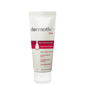 Dermotivin Sabonete Liquido Facial Salix 70Ml