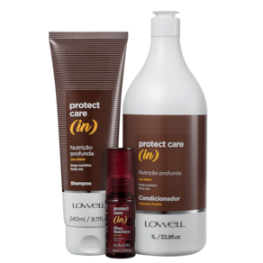 Kit Lowell Protect Care (in) Nutrição Profunda (3 Produtos)