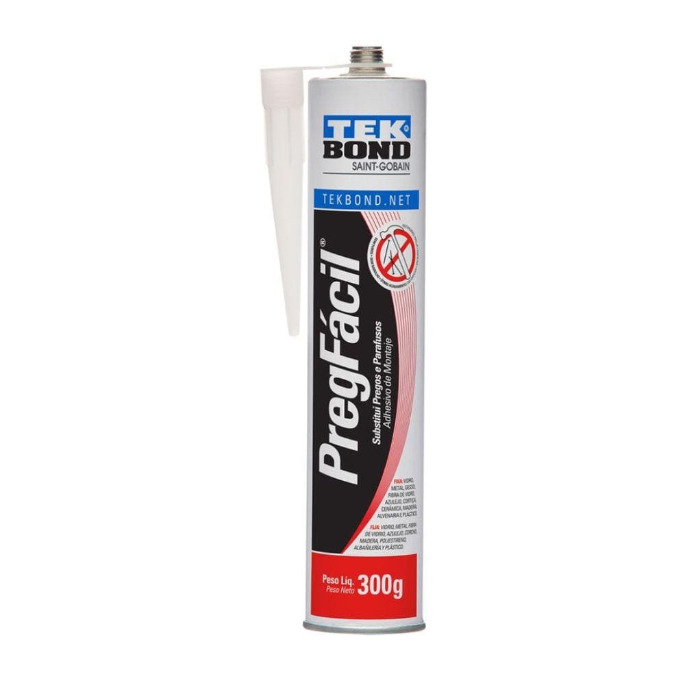 Preg Fácil Base Solvente | Cartucho 300G Tekbond