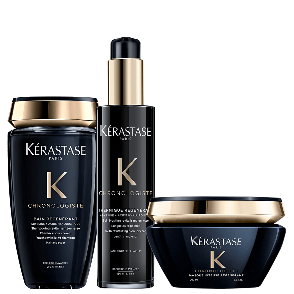 Kit Kérastase Chronologiste Regeneração (3 Produtos)