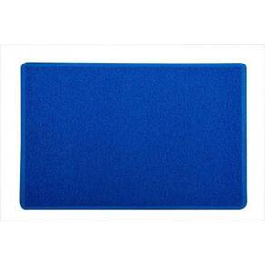 Capacho Vinil Silver 10mm Azul Royal 60cmx150cm Kapazi