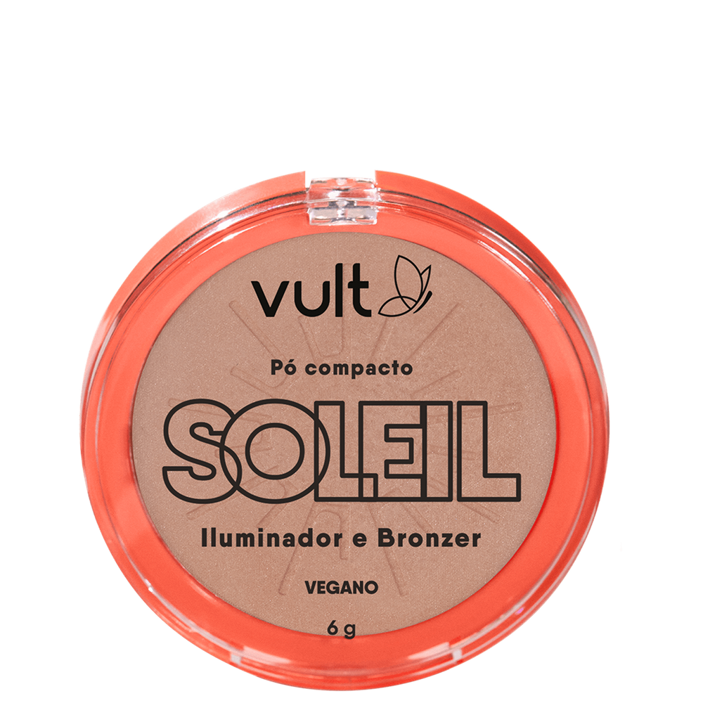 Vult Soleil Compacto - Iluminador e Bronzer em Pó 6g