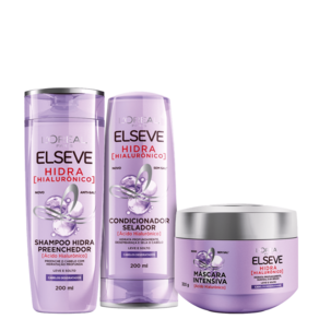 Kit Elseve L`Oréal Paris Hidra Hialurônico Trio (3 Produtos)