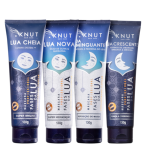 Kit Knut Cronograma Capilar Fases da Lua (4 produtos)